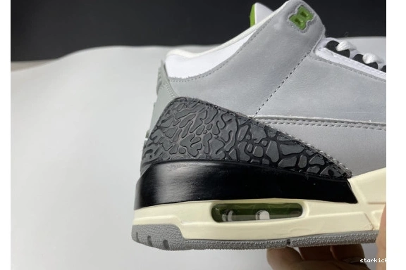 Chlorophyll Jordan Retro 3 136064-006 136064-006 Air 0429